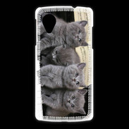 Coque LG Nexus 5 Chatons musiciens