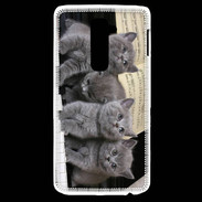 Coque LG G2 Chatons musiciens