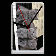 Pendule de bureau Chatons musiciens