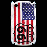 Coque Blackberry 8520 Route 66 USA