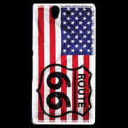Coque Sony Xperia Z Route 66 USA