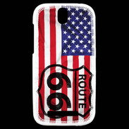 Coque HTC One SV Route 66 USA