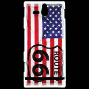 Coque Sony Xperia U Route 66 USA