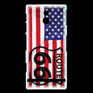 Coque Sony Xperia P Route 66 USA