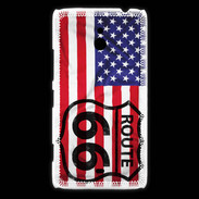 Coque Nokia Lumia 1320 Route 66 USA