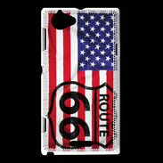 Coque Sony Xperia L Route 66 USA