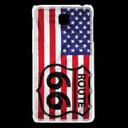 Coque LG F5 Route 66 USA