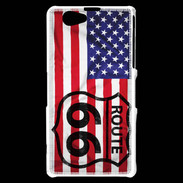 Coque Sony Xperia Z1 Compact Route 66 USA