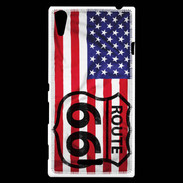 Coque Sony Xperia T3 Route 66 USA