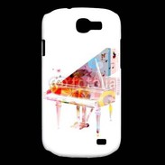 Coque Samsung Galaxy Express Piano en dessin multicouleurs