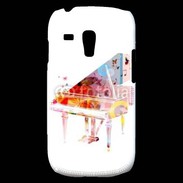 Coque Samsung Galaxy S3 Mini Piano en dessin multicouleurs