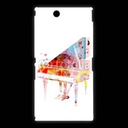 Coque Sony Xpéria Z Ultra Piano en dessin multicouleurs