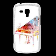 Coque Samsung Galaxy Trend Piano en dessin multicouleurs