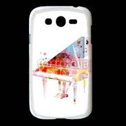 Coque Samsung Galaxy Grand Piano en dessin multicouleurs