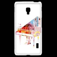 Coque LG F6 Piano en dessin multicouleurs
