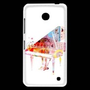 Coque Nokia Lumia 630 Piano en dessin multicouleurs