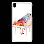 Coque HTC Desire 816 Piano en dessin multicouleurs