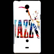 Coque Sony Xperia T Jazz en dessin multicouleurs 50