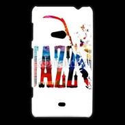 Coque Nokia Lumia 625 Jazz en dessin multicouleurs 50