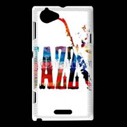 Coque Sony Xperia L Jazz en dessin multicouleurs 50