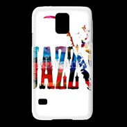 Coque Samsung Galaxy S5 Jazz en dessin multicouleurs 50