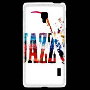 Coque LG F6 Jazz en dessin multicouleurs 50