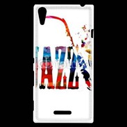 Coque Sony Xperia T3 Jazz en dessin multicouleurs 50