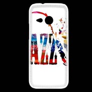 Coque HTC One Mini 2 Jazz en dessin multicouleurs 50