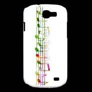 Coque Samsung Galaxy Express Portée de notes en couleur 50