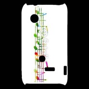 Coque Sony Xperia Typo Portée de notes en couleur 50