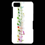 Coque Blackberry Z10 Portée de notes en couleur 50