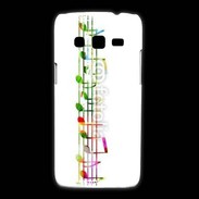 Coque Samsung Galaxy Express2 Portée de notes en couleur 50