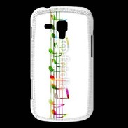 Coque Samsung Galaxy Trend Portée de notes en couleur 50
