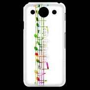 Coque LG G Pro Portée de notes en couleur 50