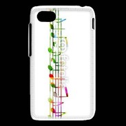 Coque Blackberry Q5 Portée de notes en couleur 50