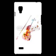 Coque LG Optimus L9 Violon en dessin 50