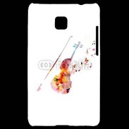 Coque LG Optimus L3 II Violon en dessin 50