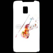 Coque LG P990 Violon en dessin 50