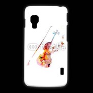 Coque LG L5 2 Violon en dessin 50