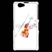 Coque Sony Xperia Z1 Compact Violon en dessin 50