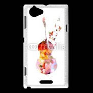 Coque Sony Xperia L Violon en dessin 51