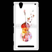 Coque Sony Xperia T2 Ultra Violon en dessin 51