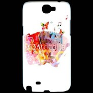 Coque Samsung Galaxy Note 2 Accordéon en dessin 25