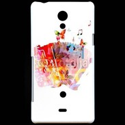 Coque Sony Xperia T Accordéon en dessin 25