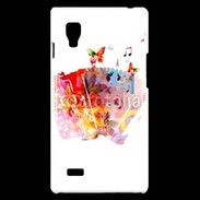 Coque LG Optimus L9 Accordéon en dessin 25