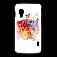 Coque LG L5 2 Accordéon en dessin 25