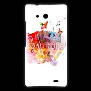 Coque Huawei Ascend Mate Accordéon en dessin 25