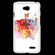 Coque LG L70 Accordéon en dessin 25