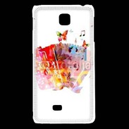 Coque LG F5 Accordéon en dessin 25