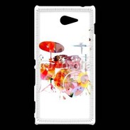 Coque Sony Xperia M2 Batterie en dessin 25
